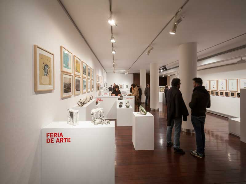 II Feria de Arte con Balanza, Corres, Jubera, Ortega y Lafuente