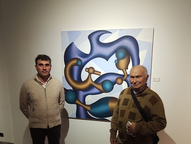 La Fundación Caja Rioja incorpora a su colección de arte una obra del pintor Jesús Carasa