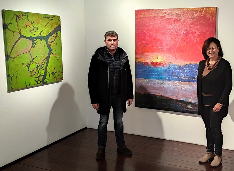 María Rosa Sáenz de Pipaón exhibe su obra en el Centro Fundación Caja Rioja Gran Vía