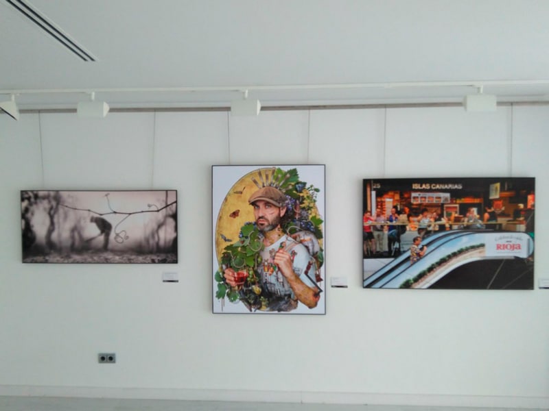 La exposición de fotografías “El Rioja y los 5 sentidos”, en Arnedo