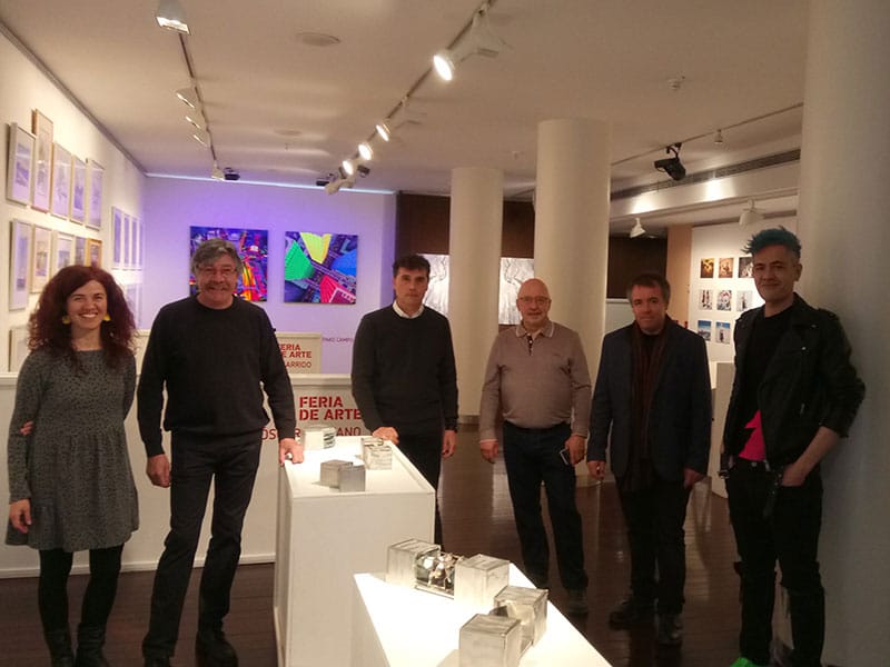 Inaugurada la ‘V Feria de Arte’ organizada Fundación Caja Rioja y Bankia