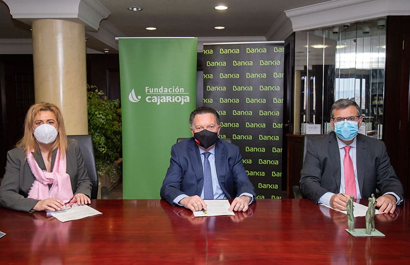 Acuerdo entre Bankia y Fundación Caja Rioja para impulsar proyectos en      La Rioja