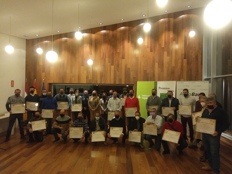 Fundación Caja Rioja, CaixaBank y la Consejería de Agricultura del Gobierno de La Rioja entregan los ‘Premios Mildiu 2021’