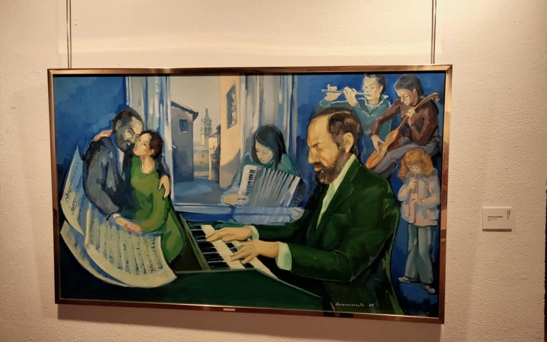 La exposición ‘Ariznavarreta inédita’ se traslada al Centro Fundación Caja Rioja Santo Domingo de la Calzada