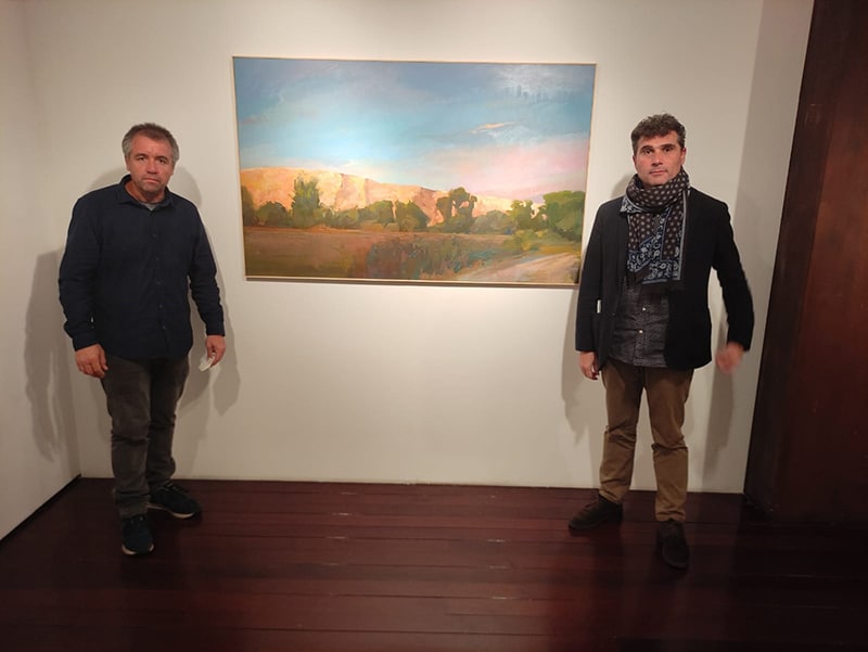 La Fundación Caja Rioja incorpora a su colección de arte una obra de Javier Garrido