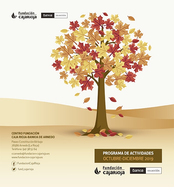 Fundación Caja Rioja y Bankia presentan una programación formada por 14 talleres para adultos que se impartirá de octubre a diciembre