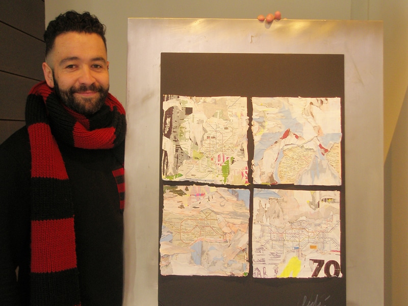 Alberto Cordón muestra su obra en la iniciativa “Yo expongo”