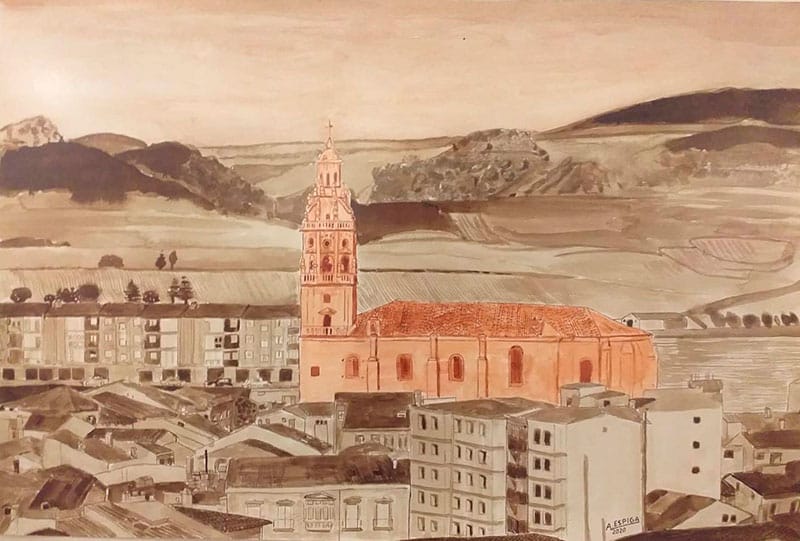 Alejandro Espiga expone sus pinturas  en el Centro Fundación Caja Rioja-Bankia Haro