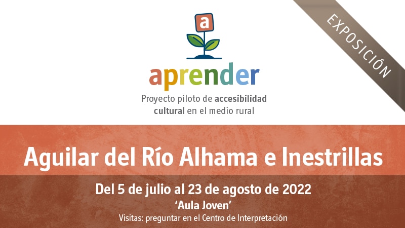 Aguilar del Río Alhama muestra sus virtudes en la exposición ‘Aprender’