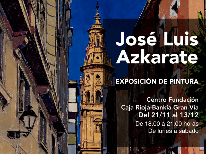 Pinturas de José Luis Azkarate en el Centro de Gran Vía