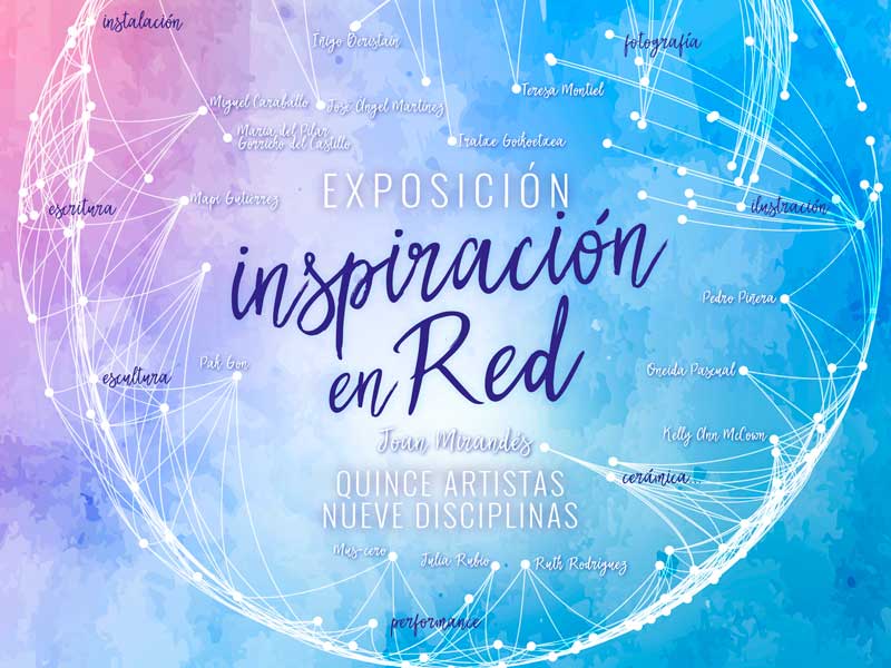 “Inspiración en red”, formada por la obra de 15 artistas, en Gran Vía