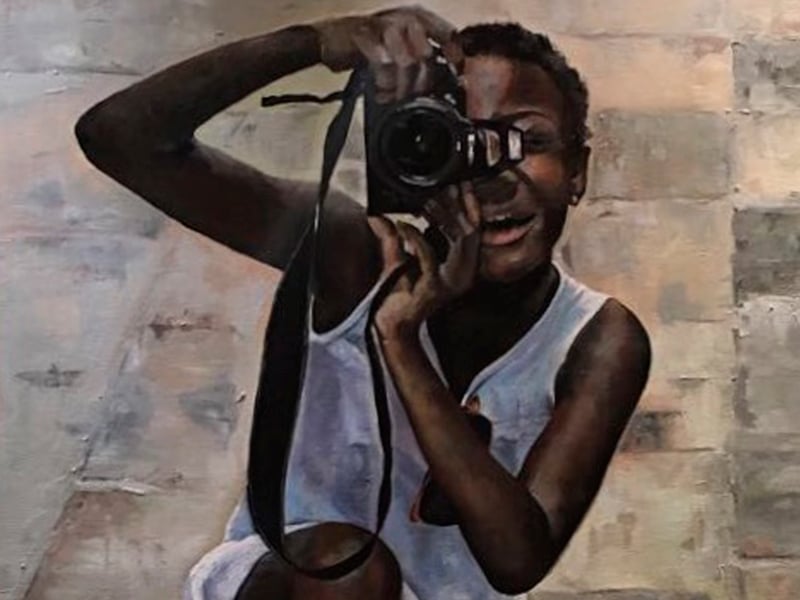 Pinturas de Susana González en el Centro de Arnedo