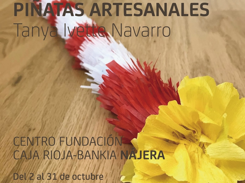 Una exposición de piñatas, en el Centro de Nájera
