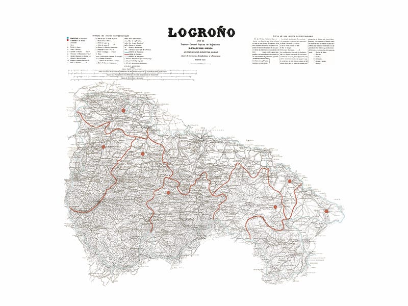 Exposición ‘La Rioja en las cartotecas militares’, reproducciones de planos desde el siglo XVIII