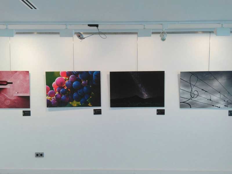 La exposición “El Rioja y los 5 sentidos”, en el Centro de Arnedo