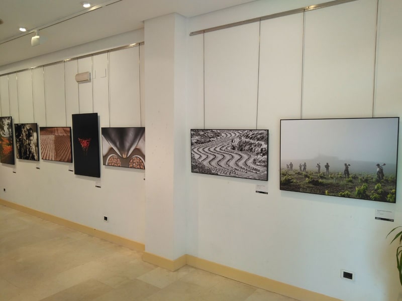 La exposición de fotografías “El Rioja y los 5 sentidos”, en Nájera