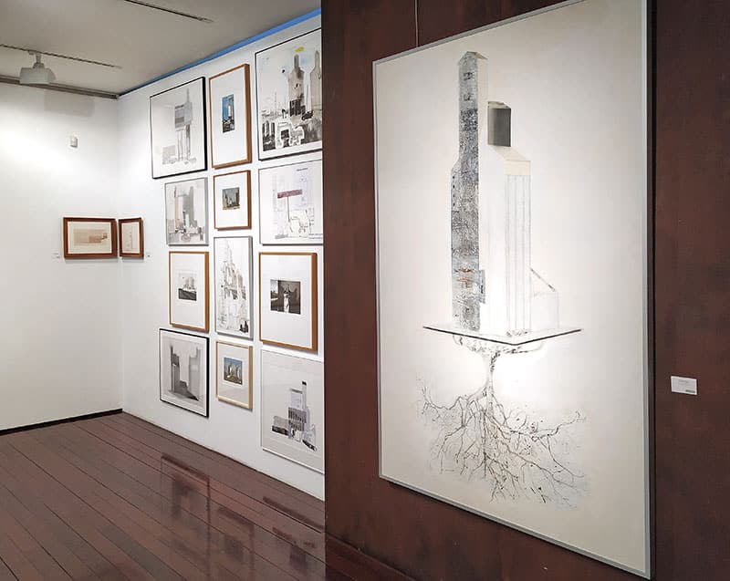 Exposición de pintura ‘Por los silos, de los silos’ de Marina Olalla Marqués en Gran Vía