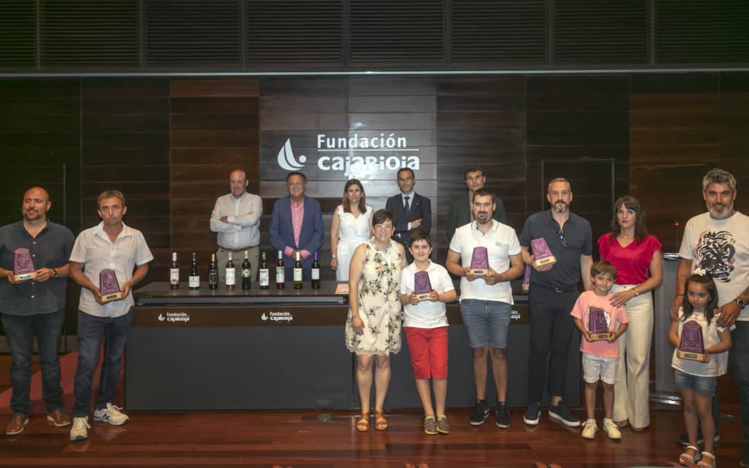 Fundación Caja Rioja y CaixaBank reconocen a los mejores vinos de La Rioja en la entrega de premios del ‘32 Concurso de vinos de cosechero’