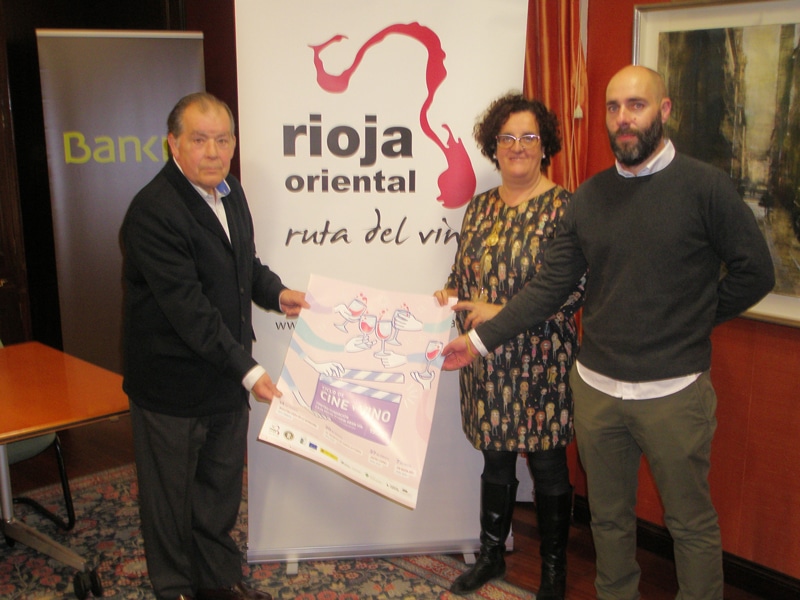 Ciclo de cine y vino organizado por la Ruta del Vino Rioja Oriental