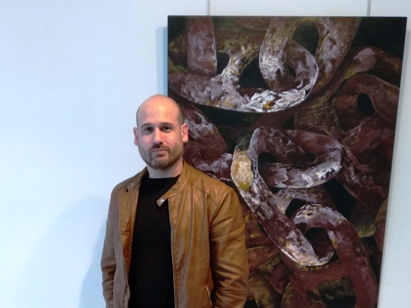 Frank J. Pardo expone «Marcos existenciales» en el Centro de Arnedo