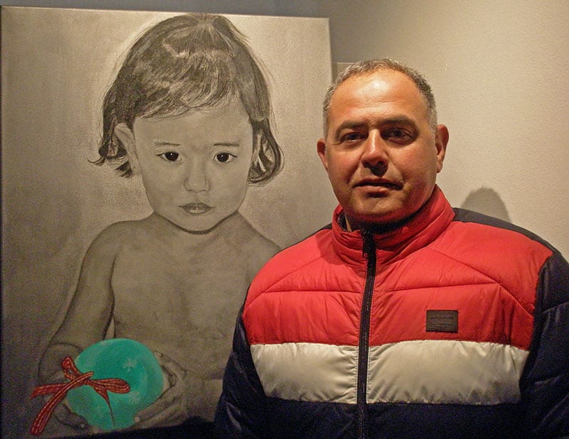 Francisco Javier Martínez Blanco participa en la iniciativa ‘Yo expongo’ con un retrato