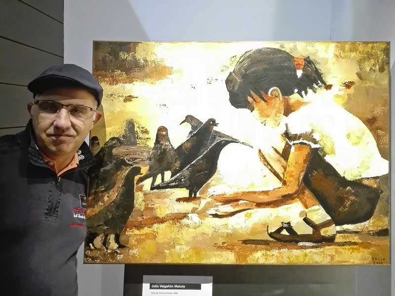 El riojano Julio Valgañón muestra su obra en «Yo expongo»