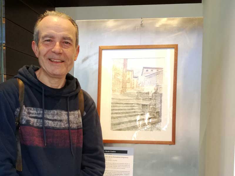 Julio Verdú muestra su obra en la iniciativa “Yo expongo”