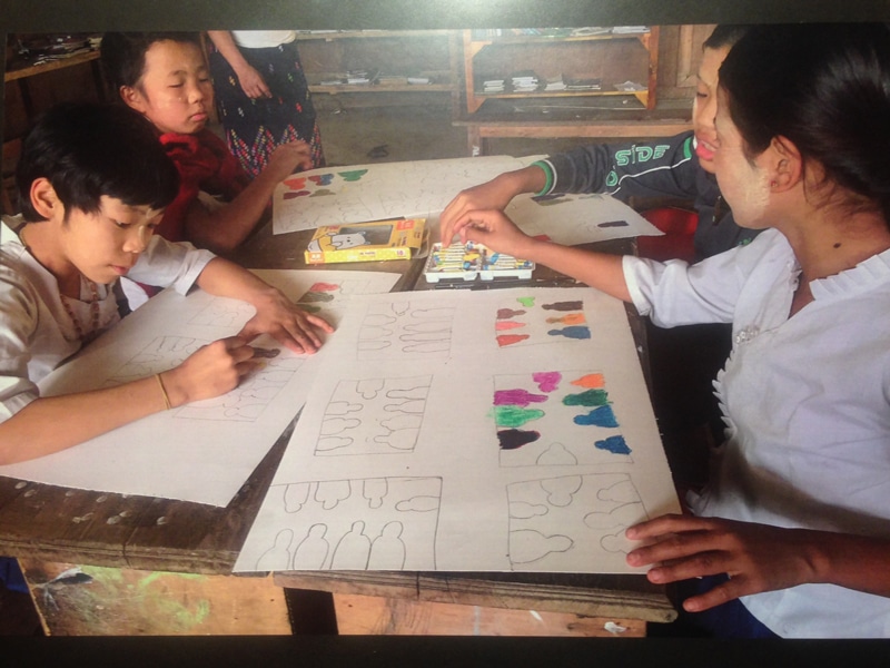 Inaugurada en La Merced la exposición Kachin: “Infancia, arte y guerra”