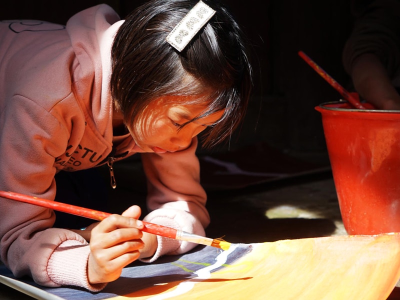 Kachin: “Infancia, arte y guerra”, en el Centro de Haro