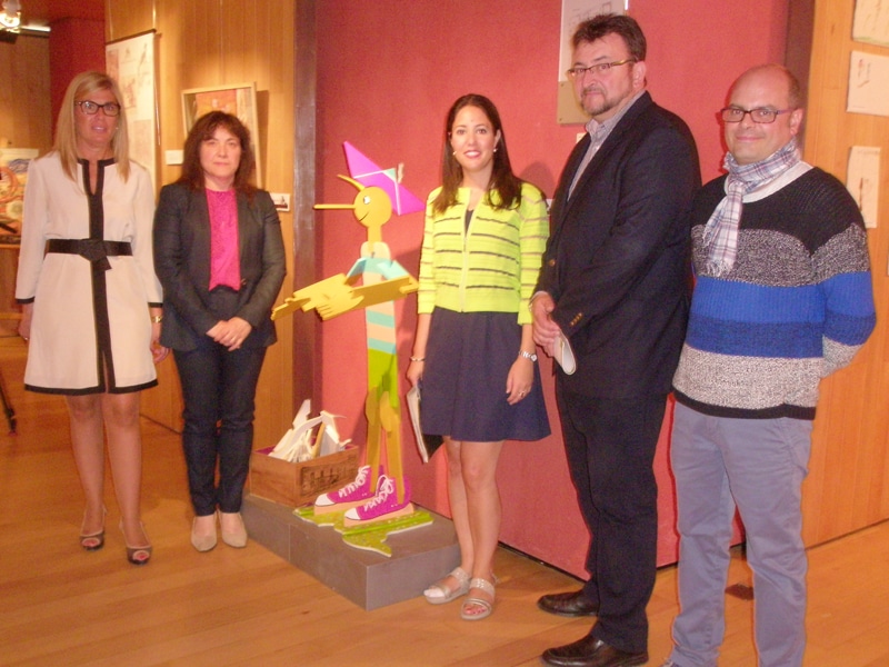 Pinocho, en el Centro Fundación Caja Rioja-Bankia La Merced