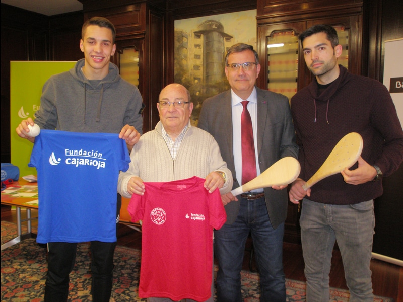 300 pelotaris participan en el Torneo de Pelota Fundación Caja Rioja