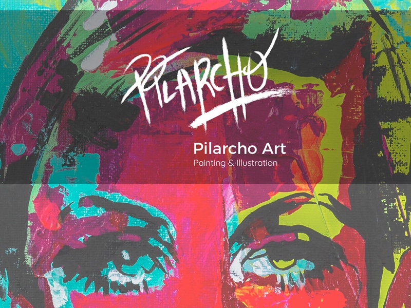 Ilustraciones y pinturas de Pilarcho en el Centro de Nájera
