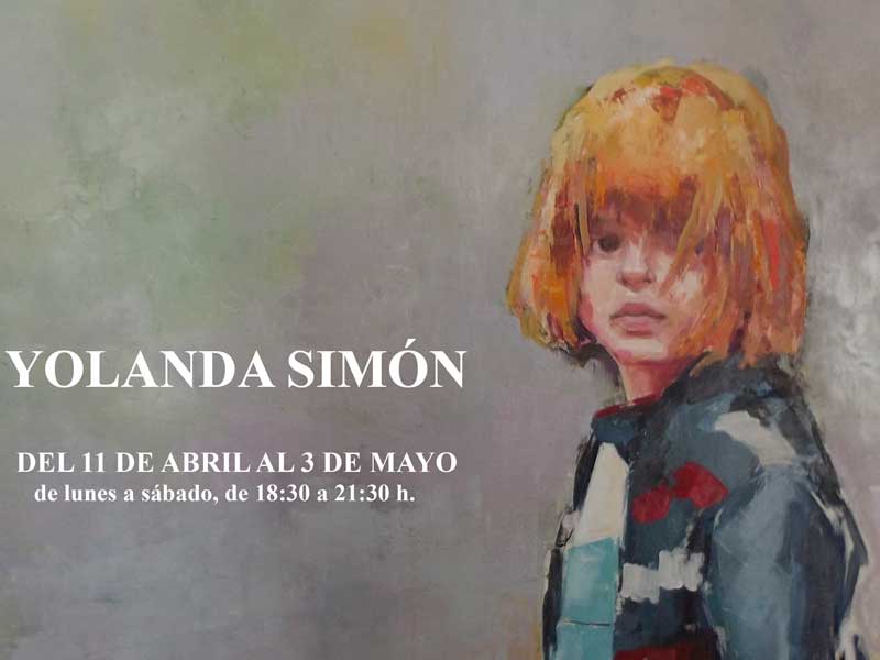 Yolanda Simón muestra su pintura en el Centro de Arnedo