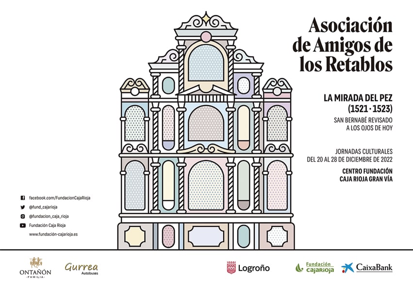 La Asociación de Amigos de los Retablos celebra sus jornadas en el centro Fundación Caja Rioja Gran Vía