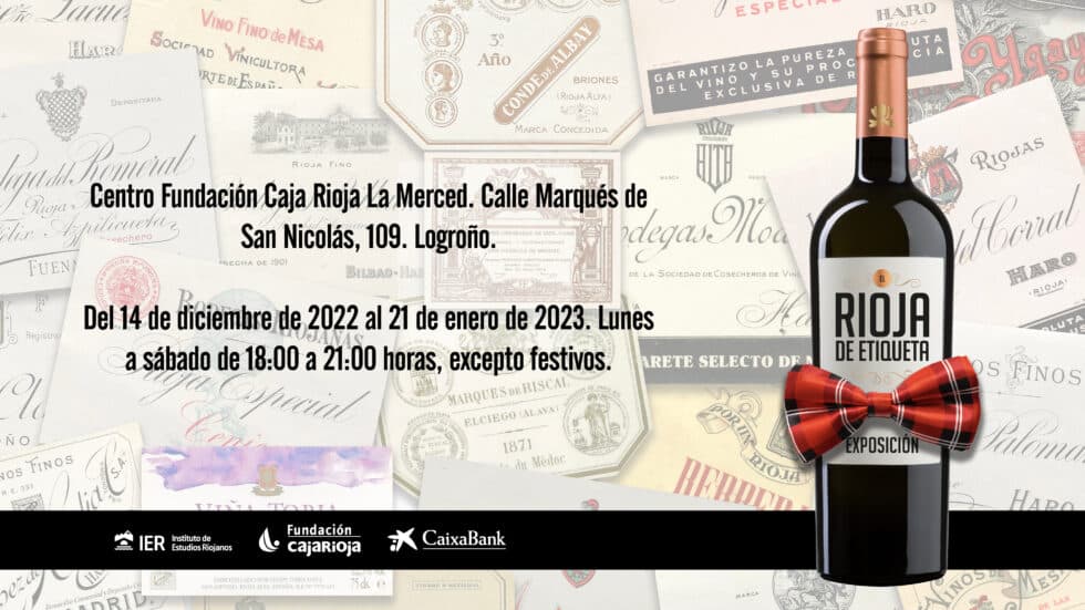 El Rioja se viste de gala en la exposición que recorre su historia a través de las etiquetas de vino de Rioja