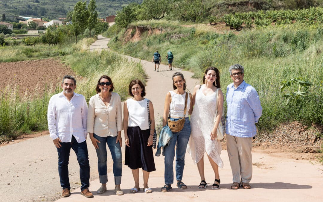 El artista cántabro José Luis Vicario, seleccionado para realizar en Ventosa la intervención de «1 kilómetro de arte»
