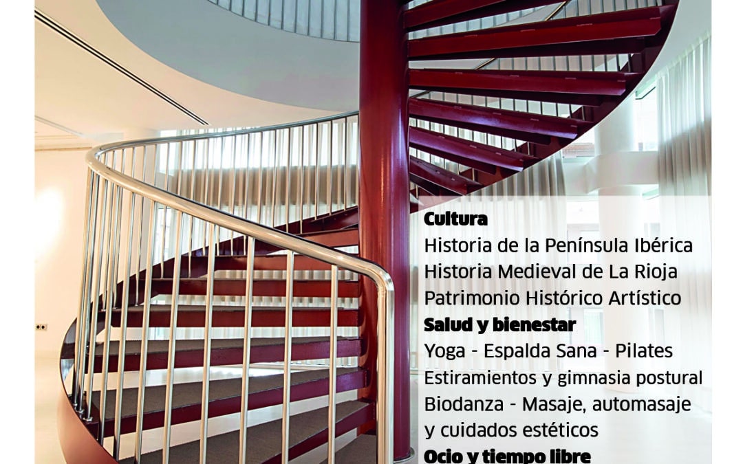 Historia, patrimonio, teatro y filosofía, nuevos cursos que Fundación Caja Rioja propone este año para su Centro de Arnedo