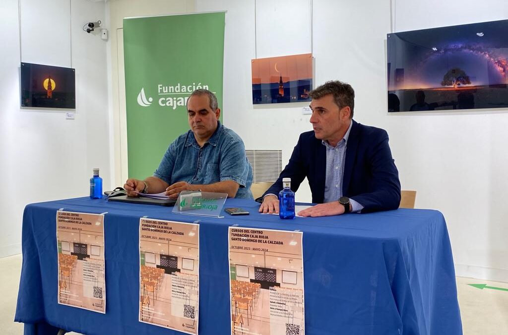 El Centro Fundación Caja Rioja Santo Domingo de la Calzada presenta una programación de cursos y talleres de octubre a mayo 