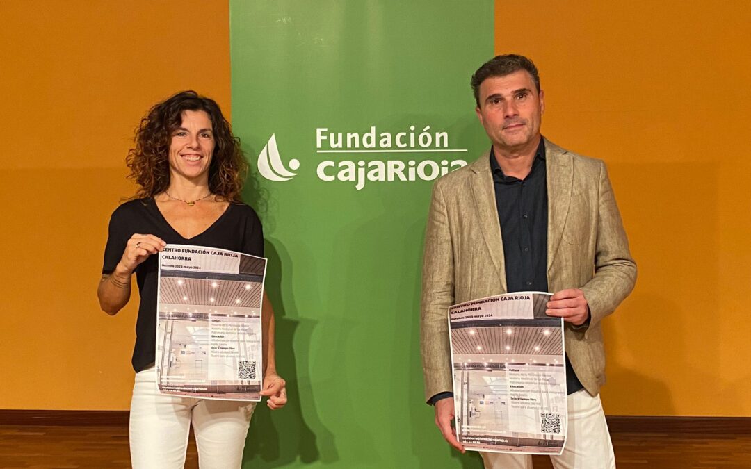 Fundación Caja Rioja organiza en su Centro de Calahorra un programa de cursos y talleres centrado en la Cultura, la Educación y el Tiempo Libre