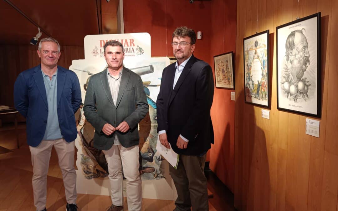 Fundación Caja Rioja organiza en sus dos Centros de Logroño una exposición que repasa la caricatura política en España desde el siglo XVIII