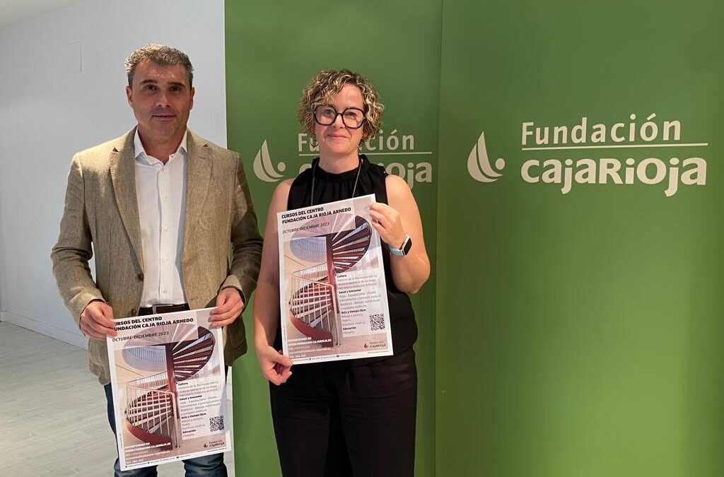 Fundación Caja Rioja organiza en su Centro de Arnedo un programa de cursos y talleres para el próximo trimestre