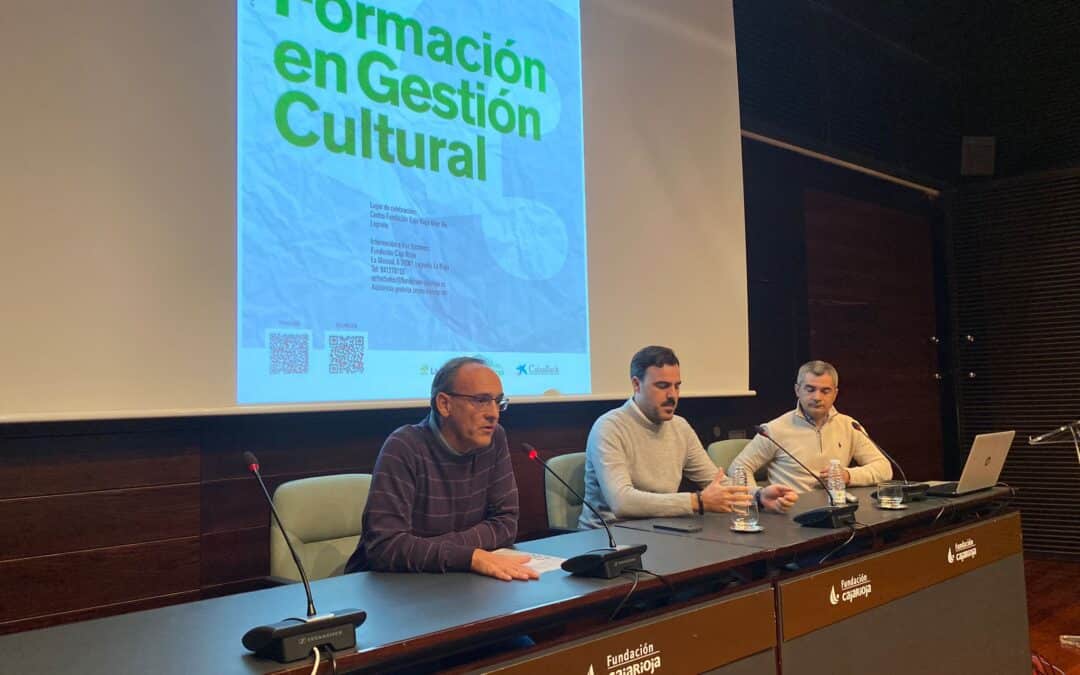 Las redes de trabajo, el tejido asociativo y la cultura comunitaria, mañana jueves en las jornadas de formación en gestión cultural