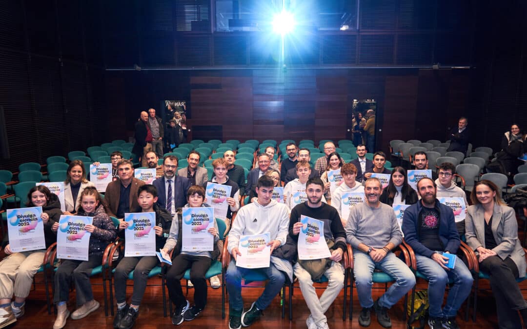 Ganadores de #Divulgaciencia23, programa organizado por la Fundación Caja Rioja
