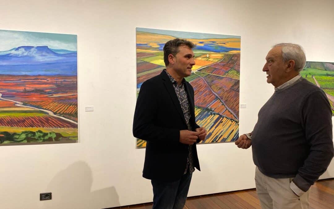 El Centro Fundación Caja Rioja Gran Vía acoge la exposición de pintura “La magia del paisaje”, de Rafael Ruiz de la Torre