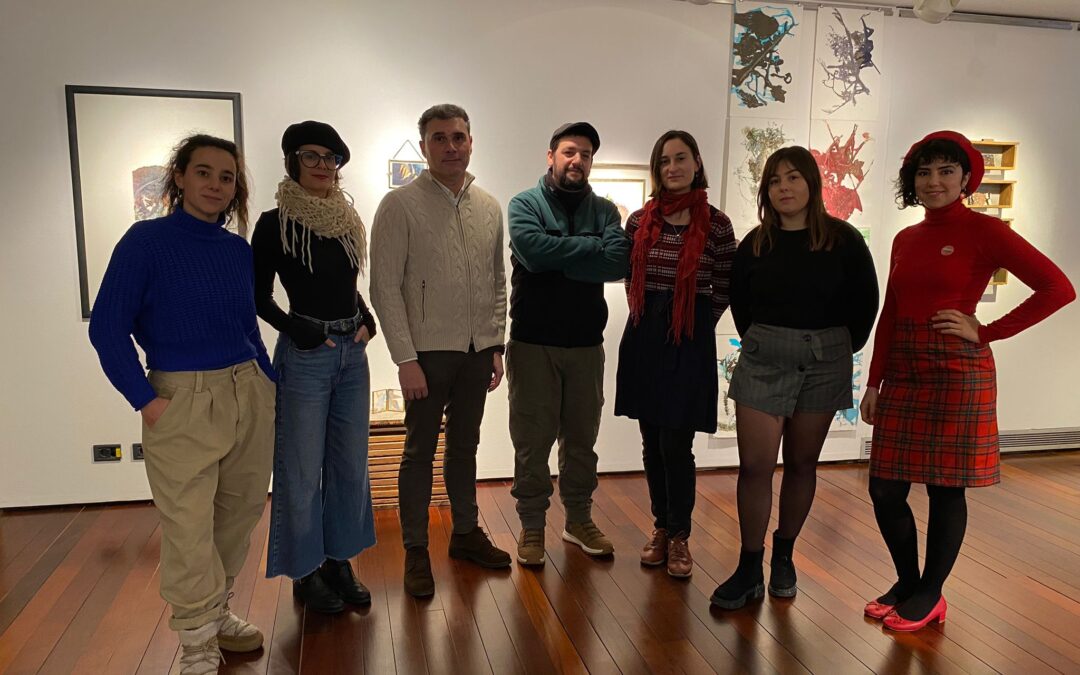 El Centro Fundación Caja Rioja Gran Vía acoge la exposición colectiva “Espaciocomün Nalda” con la participación de seis artistas