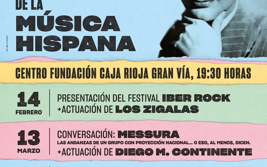Diego Continente, del grupo Messura, protagoniza mañana miércoles el Foro Pepe Blanco de la Música Hispana en el Centro Fundación Caja Rioja Gran Vía