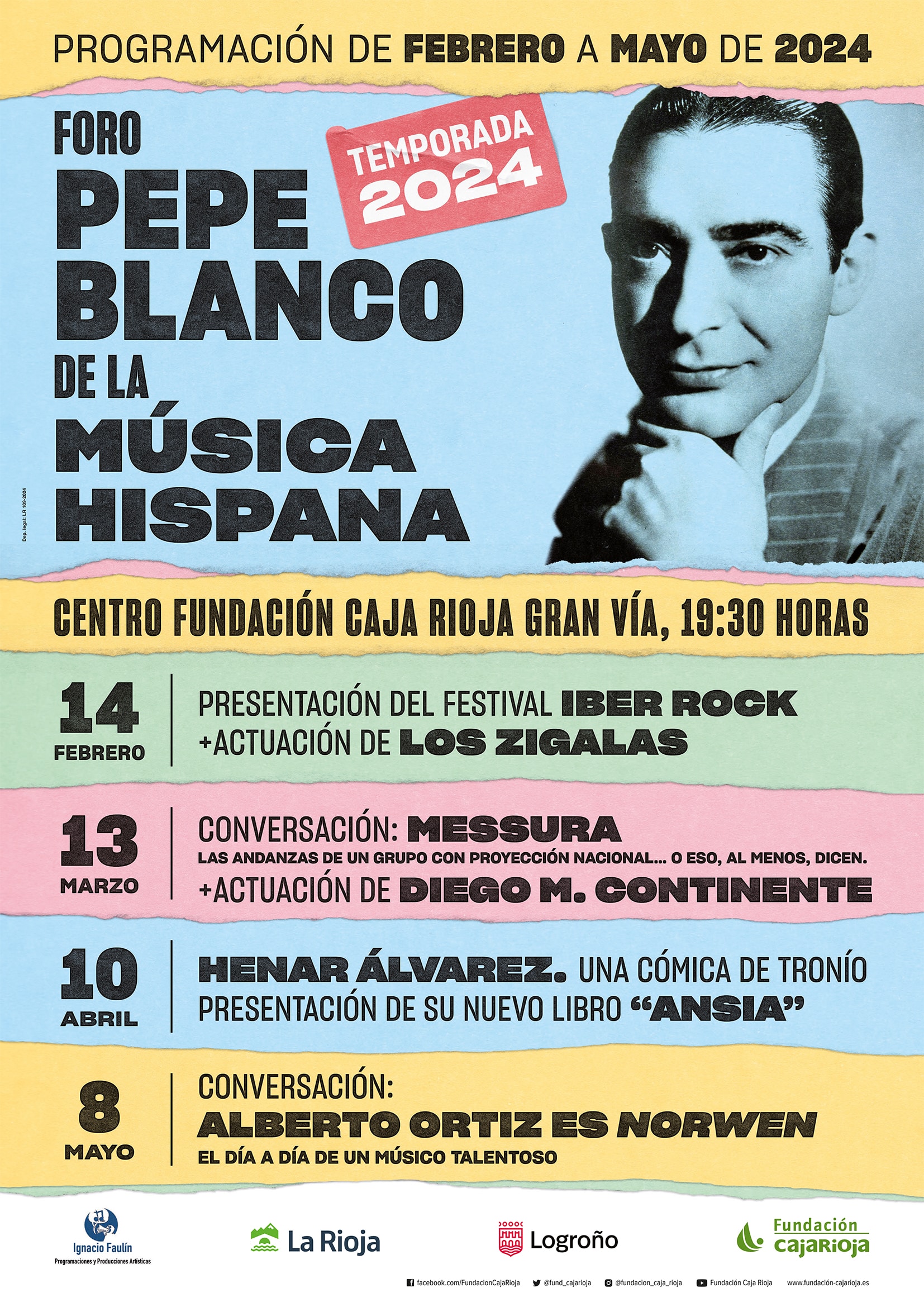 Muestra Final Cartel FEBRERO-MAYO 2024 Foro Música