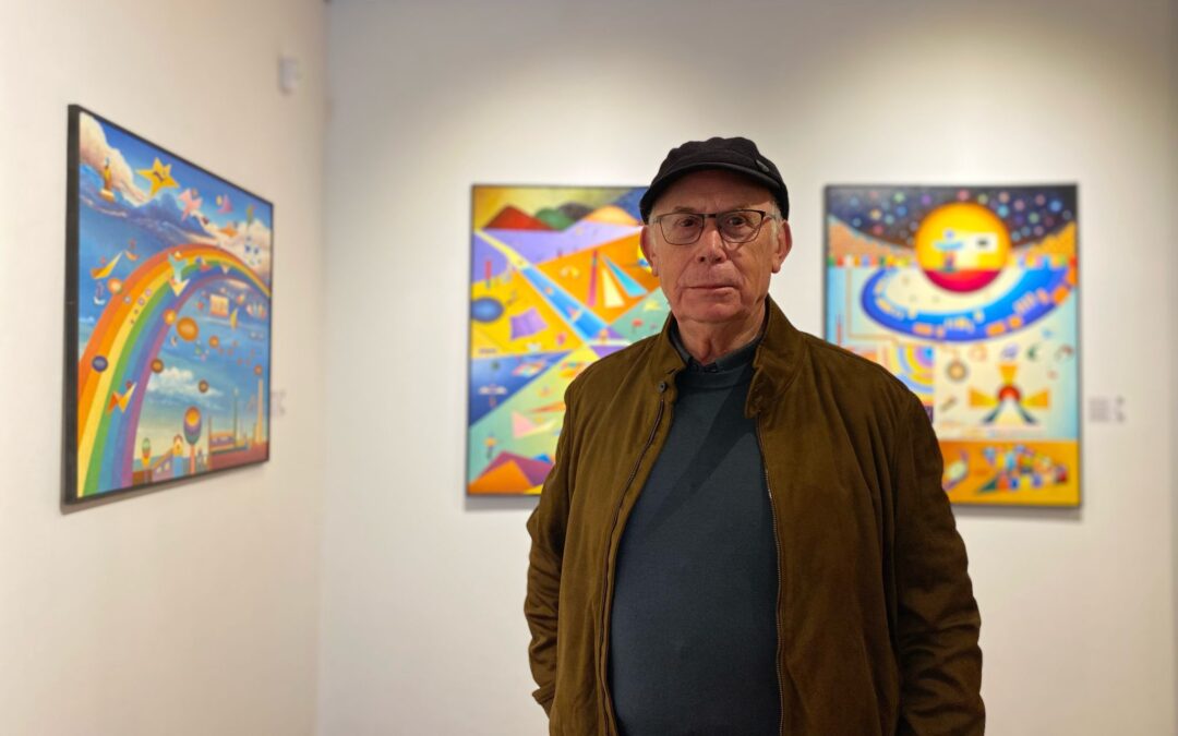 El Centro Fundación Caja Rioja Gran Vía acoge la exposición de pintura “EvocaNciones” de Joaquín Ferrer