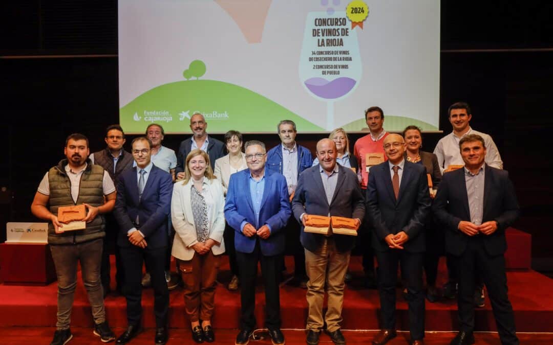 Ganadores del ‘Concurso de Vinos de La Rioja’ impulsado por Fundación Caja Rioja y CaixaBank