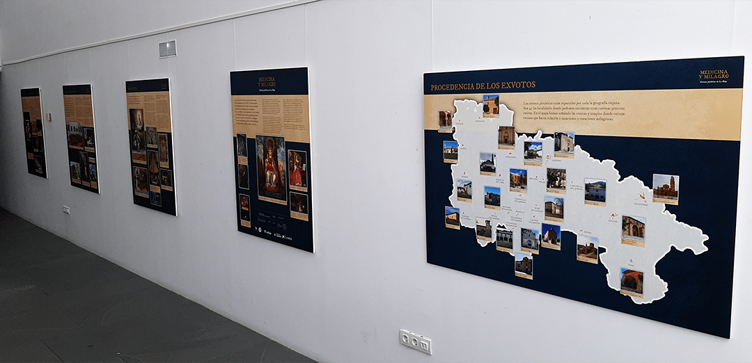 La exposición “Medicina y milagro. Exvotos pictóricos en La Rioja” se muestra desde hoy en Torrecilla en Cameros dentro de “Aprender”